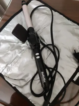 Rizador BaBylissPRO Beige y Negro