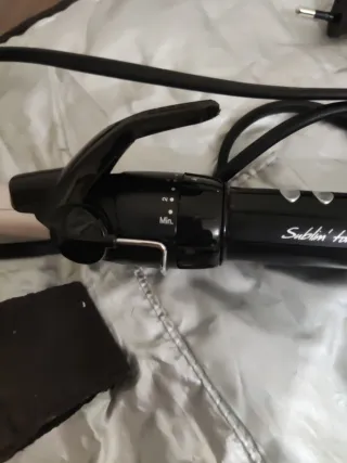 Rizador BaBylissPRO Beige y Negro