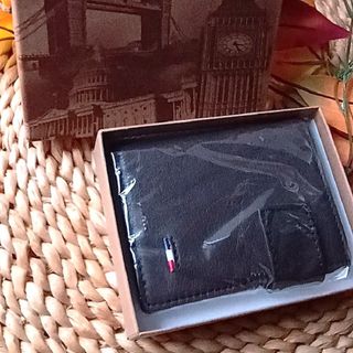 CARTERA EN PIEL TIPO INGLÉS COLOR CAFÉ TARJETERO