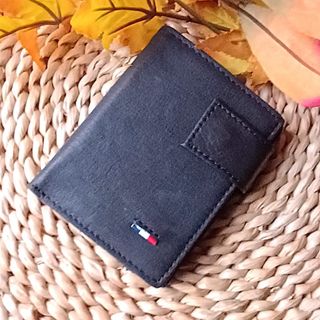 CARTERA EN PIEL TIPO INGLÉS COLOR CAFÉ TARJETERO