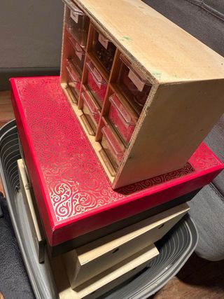 Lote abalorios y herramientas bisutería