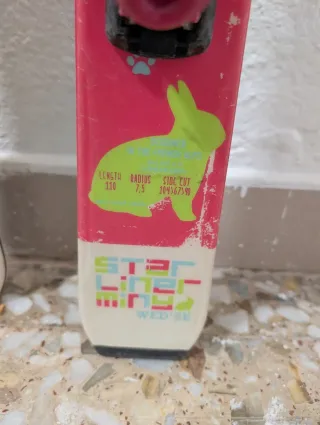 Esquís infantiles 110cm