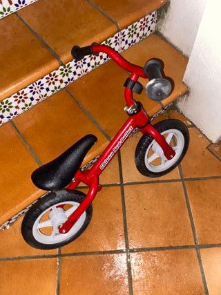 Bici de aprendizaje roja
