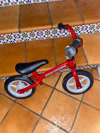Bici de aprendizaje roja