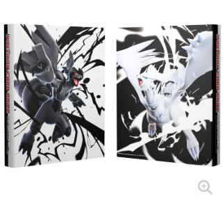 Álbum colección cartas Pokémon Zekrom y Reshiram