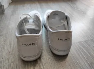 Zapatillas Lacoste Hombre Blancas