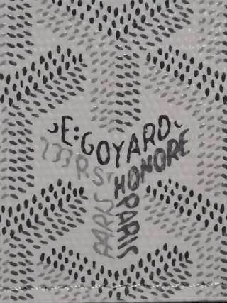 Goyard Tarjetero Blanco Edición Limitada