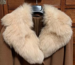 Collo in pelliccia di volpe