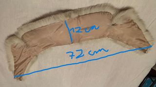 Collo in pelliccia di volpe