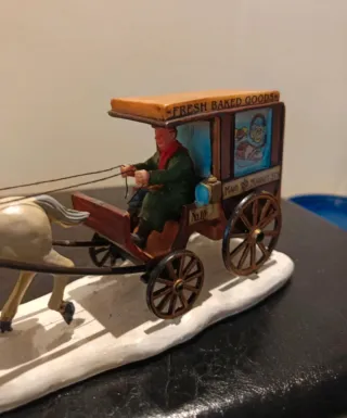 Lemax Carro Fornaio Fresh Baked Goods