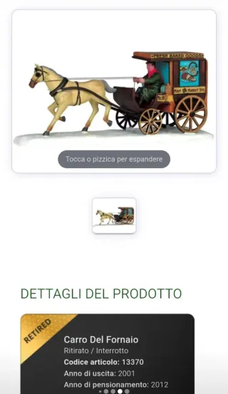 Lemax Carro Fornaio Fresh Baked Goods