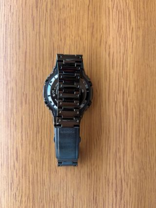Reloj Casio G-Shock Negro y Plateado
