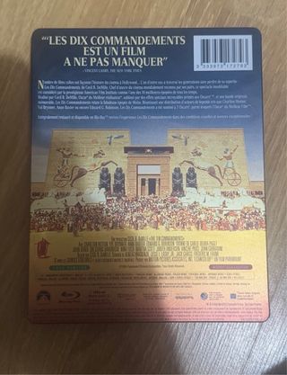 Los 10 Mandamientos Blu-ray Steelbook