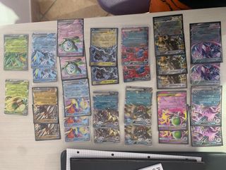 Lotto Carte Pokémon EX e Pokeball