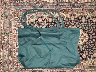 Borsa Tote bag verde acqua