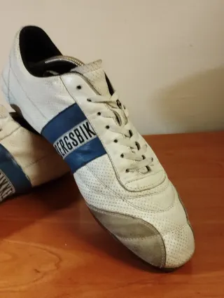 Zapatillas Bikkembergs Blancas y Azules