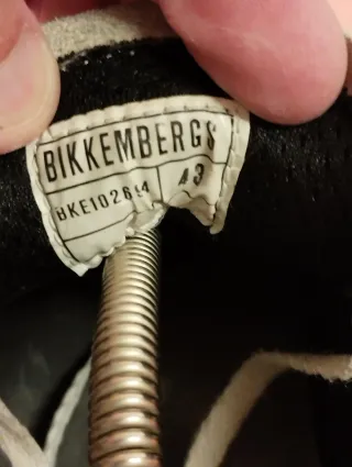 Zapatillas Bikkembergs Blancas y Azules