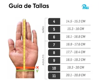 Manoplas guantes niña ante y borreguito