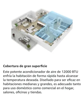 Calefacción y aire Acondicionado Portátil ProBreez