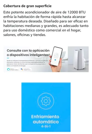 Calefacción y aire Acondicionado Portátil ProBreez