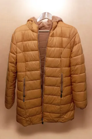 Abrigo reversible mujer talla XL