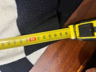 Jersey rayas negro, marrón y blanco Talla L