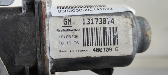 ELEVALUNAS DELANTERO DERECHO OPEL CORSA C 1.2 16V