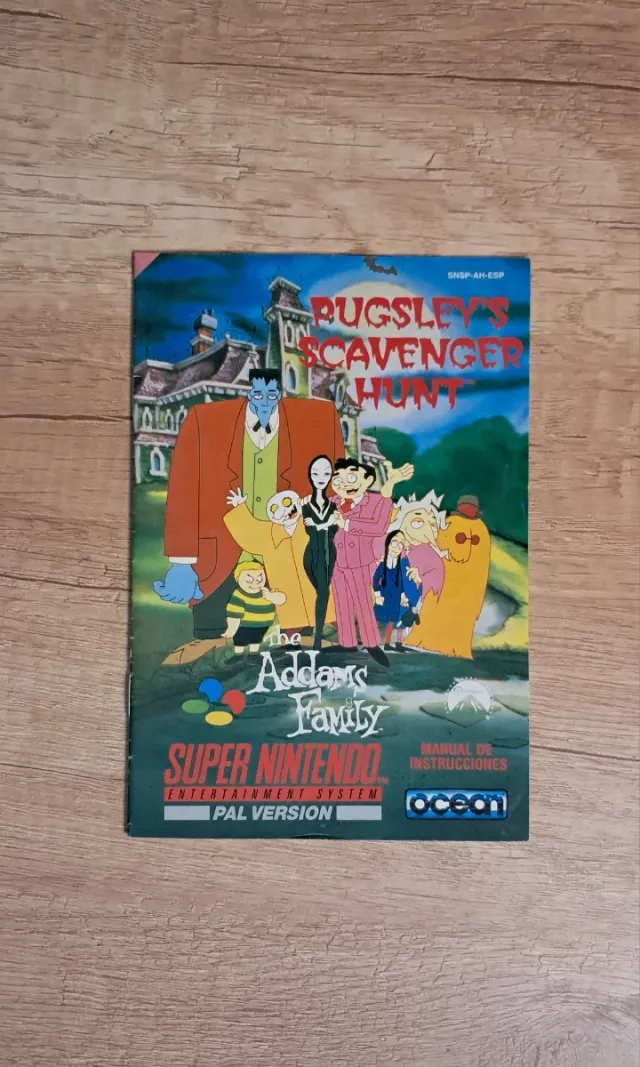Pugsley's Scavenger Hunt super nintendo snes