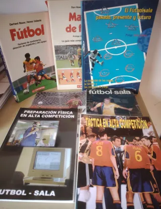 libros de futbol.