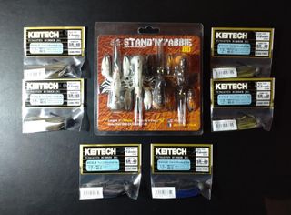 6 Football Jigs Tungsteno Keitech + Regalo