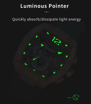 Reloj Megir Dorado y Verde para Hombre