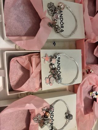 Pulsera Pandora Plata con Charms