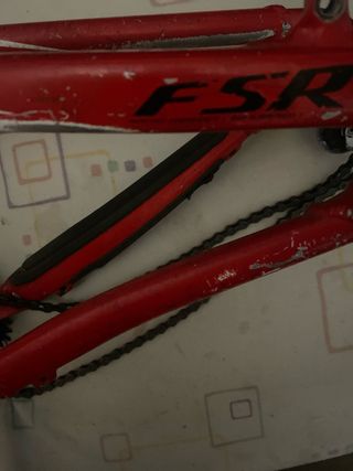 Cuadro Specialized Xc Expert M4 Rojo