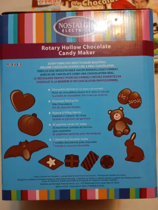 Máquina y Juego de Chocolate