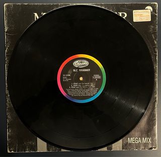 Vinilo MC HAMMER PRAY MEGA MIX POP RAP