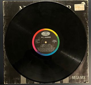 Vinilo MC HAMMER PRAY MEGA MIX POP RAP