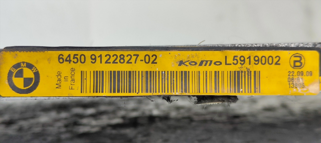 Condensatore/Radiatore per climatizzatore BMW Serie 6 Cabrio (E64) 635d 6450912282702 2010