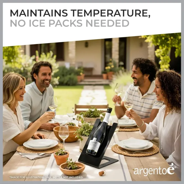 Enfriador de Botellas Argentoè Negro