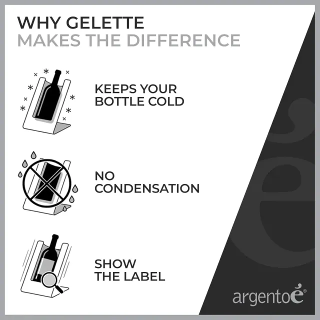 Enfriador de Botellas Argentoè Negro