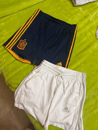 Conjunto Adidas Pantalones Cortos Tallas S y M