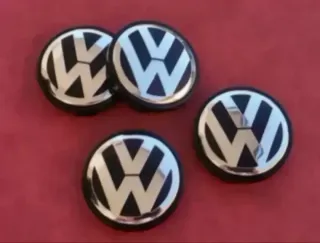 Tapabujes Vw 56mm Centro Llantas Polo Golf 7,5