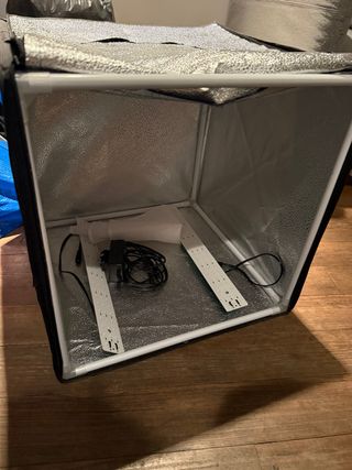 Caja de luz para fotografía