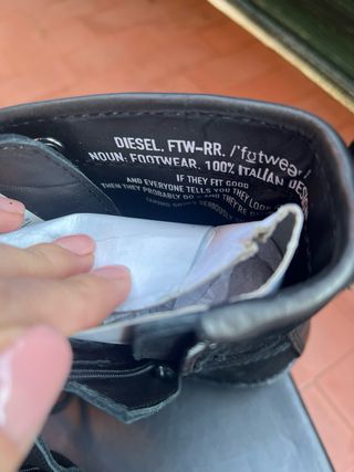 Stivali Diesel neri donna