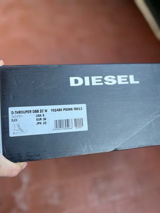 Stivali Diesel neri donna