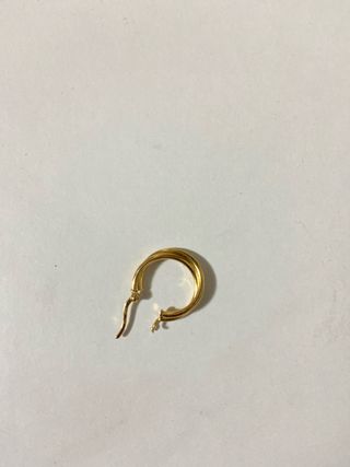 Pendiente Aro Oro 925