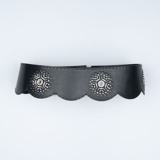 Cintura Ermanno Scervino 100% Pelle Nera