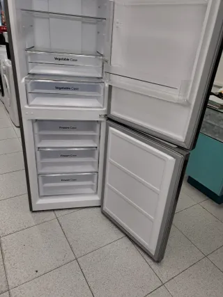 Nevera Daewoo plateada nofrost con garantía