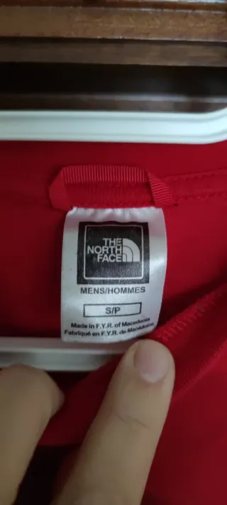 Camiseta The North Face Roja Talla S