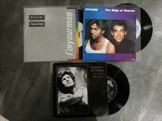 Lote 9 singles Wham! George Michael