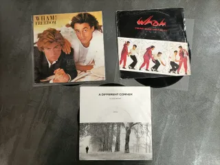 Lote 9 singles Wham! George Michael